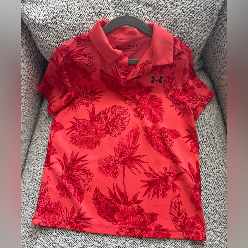 Under Armour Boys Golf Polo